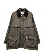 Barbourバブアー）の古着「別注 workahoLC Barbour OVER SIZE OLD BEDALE」｜ブラウン