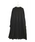 Y's (ワイズ) オーガニックコットンフロントジップドレス ブラック サイズ:2：29800円