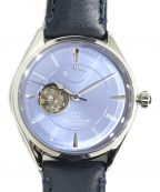 ORIENTオリエント）の古着「クラシック セミスケルトン ブルー 腕時計」｜ブルー