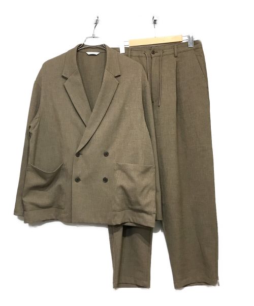 JOURNAL STANDARD（ジャーナルスタンダード）JOURNAL STANDARD (ジャーナルスタンダード) FORMOZA Wジャケットセットアップ ブラウン サイズ:Mの古着・服飾アイテム