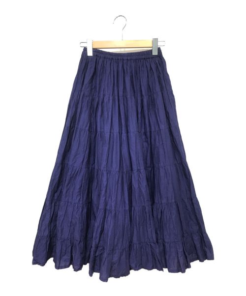 MARIHA（マリハ）MARIHA (マリハ) ティアード ロング スカート ブルー サイズ:不明の古着・服飾アイテム