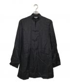 BLACK COMME des GARCONSブラック コムデギャルソン）の古着「チャイナシャツ」｜ブラック