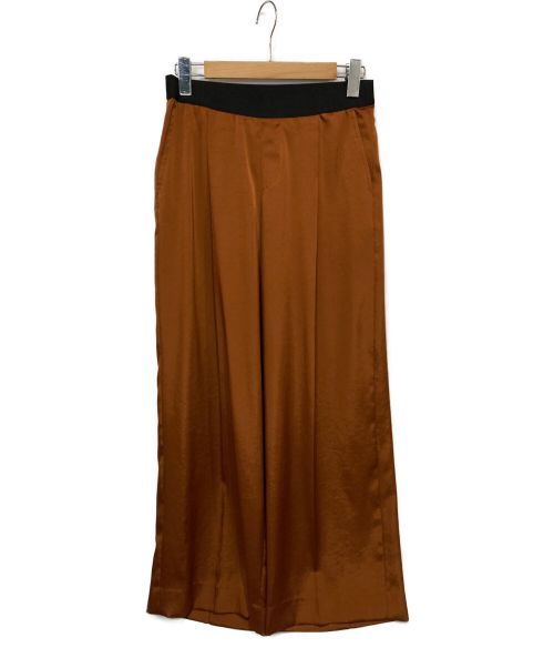 M・Fil（エムフィル）M・fil (エムフィル) ワイドパンツ ブラウン サイズ:40 未使用品の古着・服飾アイテム