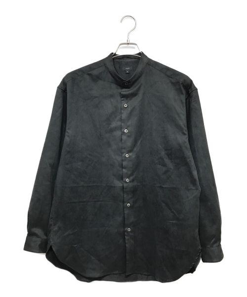 JOSEPH（ジョゼフ）JOSEPH (ジョゼフ) コマスウェード シャツ ブラック サイズ:46の古着・服飾アイテム