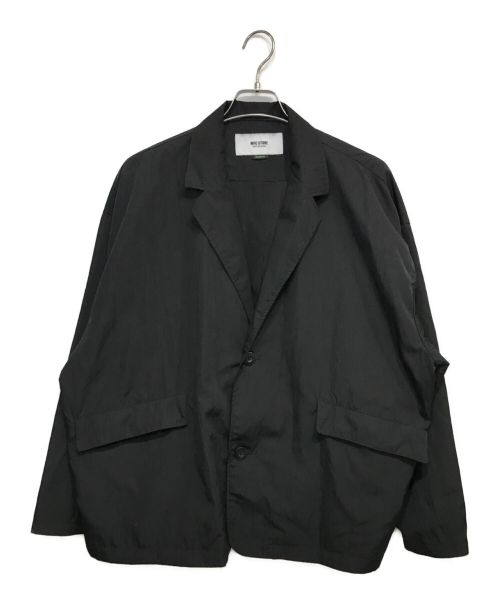 MFC STORE（エムエフシーストア）MFC STORE (エムエフシーストア) WIDE NYLON TAILORED JACKET ブラック サイズ:Mediumの古着・服飾アイテム