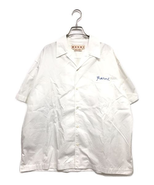 MARNI（マルニ）MARNI (マルニ) コットン オーバーサイズ ボーリング シャツ ホワイト サイズ:40の古着・服飾アイテム