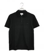 LACOSTEラコステ）の古着「スリムフィットムーブメントポロシャツ」｜ブラック