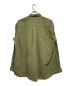 HERILL (ヘリル) リップストップ ワークシャツ Ripstop Workshirts オリーブ サイズ:SIZE 3：9800円