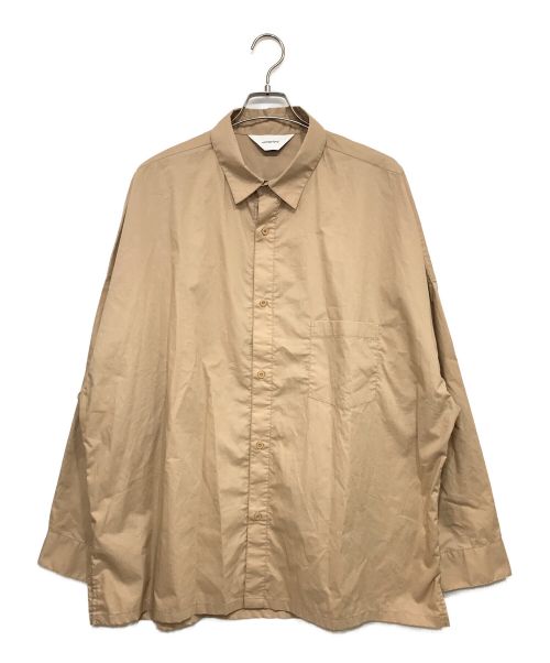 wonderland（ワンダーランド）wonderland (ワンダーランド) コットンシャツ ブラウン サイズ:SIZE Iの古着・服飾アイテム