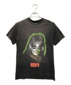 バンドTシャツバンドTシャツ）の古着「[古着]00s KISS(キッス)プリント バンドTシャツ」｜ブラック