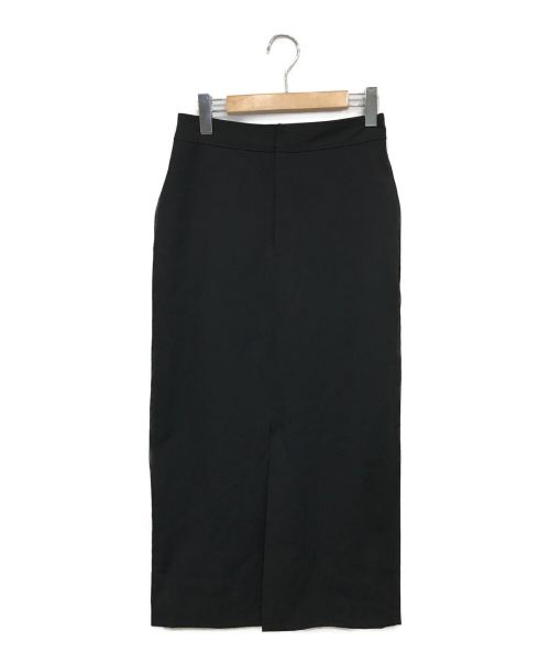 SLOBE IENA（スローブ イエナ）SLOBE IENA (スローブ イエナ) トリアセ 混ツイルタイトスカート ブラック サイズ:38の古着・服飾アイテム