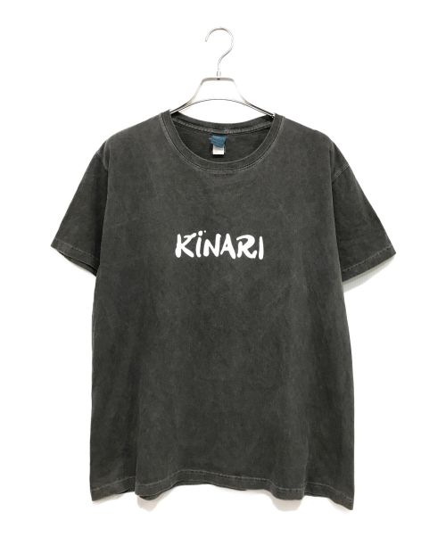good on（グッドオン）good on (グッドオン) [古着]USED KINARI(ユーズド キナリ) プリントTシャツ ブラック サイズ:XLの古着・服飾アイテム