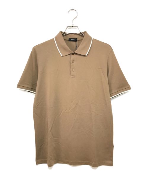 theory（セオリー）theory (セオリー) ポロシャツ ブラウン サイズ:Ｍの古着・服飾アイテム