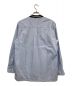 ZUCCA (ズッカ) コットンタイプライターシャツ ブルー サイズ:SIZE M：4480円
