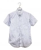 COMME des GARCONS SHIRTコムデギャルソンシャツ）の古着「ストライプシャツ」｜ブルー×ホワイト