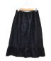 45R（フォーティーファイブアール）の古着「平×ガーゼ二重織のペチスカート（インディゴ 濃）」｜インディゴ