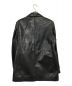 RadmesS MEN'S BIGI (ラッドメス メンズビギ) レザージャケット ブラック サイズ:SIZE L：5800円