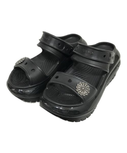 crocs（クロックス）crocs (クロックス) クラッシュ メガ 厚底 サンダル ブラック サイズ:SIZE 3M 5Wの古着・服飾アイテム