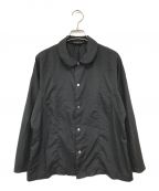 COMME des GARCONSコムデギャルソン）の古着「丸襟シャツ」｜ブラック