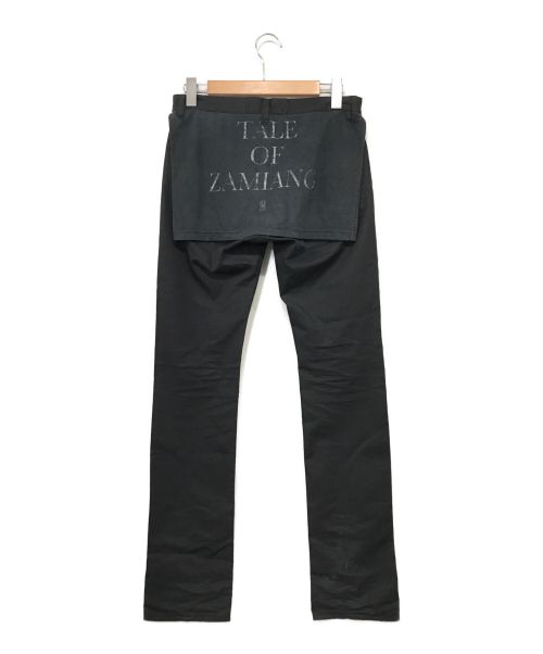 UNDERCOVERISM（アンダーカバーイズム）UNDERCOVERISM (アンダーカバーイズム) ZAMIANG Apron Pants ブラック サイズ:2の古着・服飾アイテム