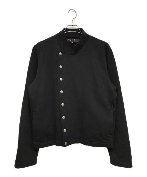 agnes b（アニエスベー）agnes b (アニエスベー) 裏起毛ジャケット ブラック サイズ:SIZE 3の古着・服飾アイテム