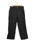 CarHarttカーハート）の古着「Loose Fit Washed Duck Utility Work Pant ワークパンツ」｜ブラック