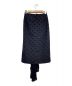 COMME des GARCONS (コムデギャルソン) ドットデザインスカート ネイビー サイズ:SIZE M：7800円