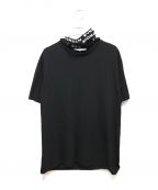 Y. PROJECTワイプロジェクト）の古着「ロゴテープカットアウト半袖Tシャツ」｜ブラック