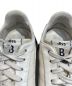 中古・古着 Berluti (ベルルッティ) Signature Graphic Leather Sneakers Trainers Shoes  ローカットスニーカー ホワイト サイズ:7　1/2：20000円