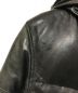中古・古着 glamb (グラム) レザーダウンジャケット ブラック サイズ:2：5800円