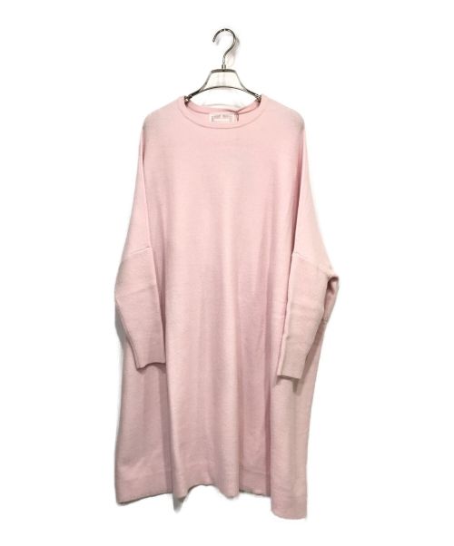 BEARDSLEY（ビアズリー）BEARDSLEY (ビアズリー) ニットワンピース ピンク サイズ:Freeの古着・服飾アイテム