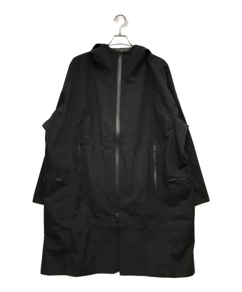 DESCENTE ALLTERRAIN（デザイント オルテライン）DESCENTE ALLTERRAIN (デザイント オルテライン) TOMORROW LAND (トゥモローランド) GORE-TEX フーデッドコート ブラック サイズ:Lの古着・服飾アイテム