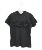 COMME des GARCONS COMME des GARCONSコムデギャルソン コムデギャルソン）の古着「デザインTシャツ」｜ブラック