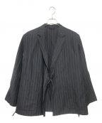 COMOLI）の古着「ウールラミージャケット」｜ブラック