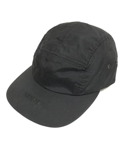 SUPREME（シュプリーム）SUPREME (シュプリーム) Visor Logo Camp Cap キャップ ブラックの古着・服飾アイテム