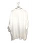 Y's (ワイズ) HARD TWISTED PLAIN STITCH LEFT POCKET PULLOVER 半袖カットソー Tシャツ ホワイト サイズ:2：9800円