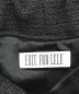 中古・古着 edit.for lulu (エディットフォールル) ツイードハーフショーツ イージーパンツ ブラック サイズ:記載なし：3480円