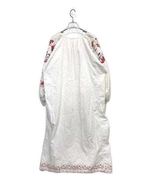 ヴィンテージ（ヴィンテージ/ビンテージ）ヴィンテージ (ヴィンテージ) USED アフガニスタン 刺繍ワンピース ホワイト サイズ:記載なしの古着・服飾アイテム