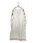 ヴィンテージ (ヴィンテージ) USED アフガニスタン 刺繍ワンピース ホワイト サイズ:記載なし：11000円