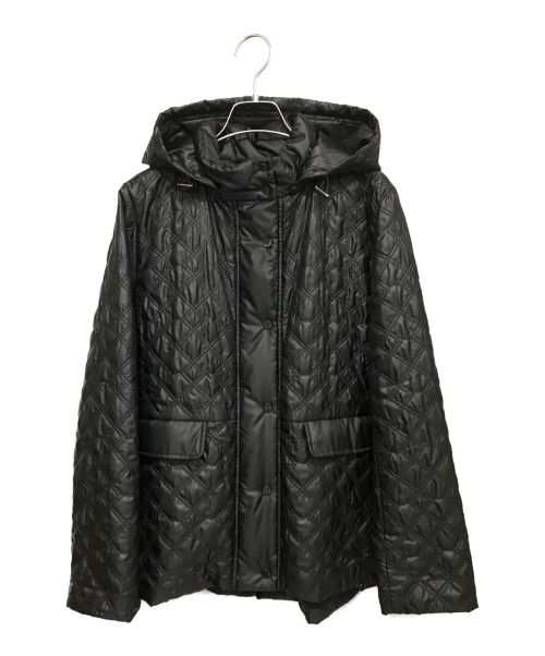 EVEX（イーベックス）EVEX (イーベックス) レイヤースクエアキルティングブルゾン キルティングジャケット ブラック サイズ:40の古着・服飾アイテム
