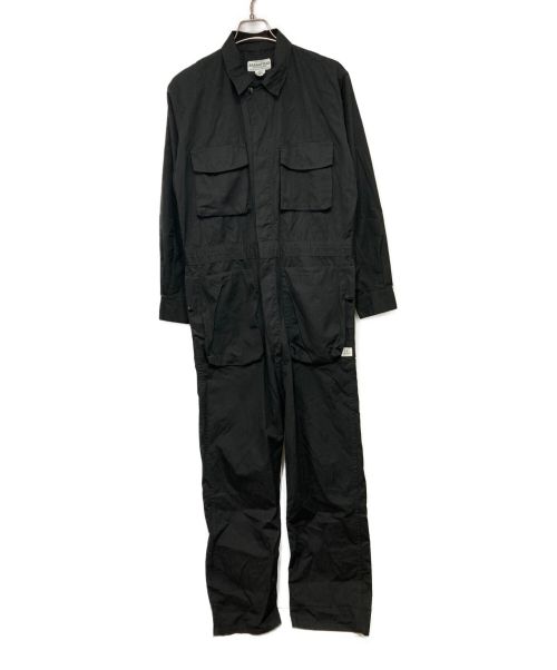 SASSAFRAS（ササフラス）SASSAFRAS (ササフラス) リップストップ ジャンプスーツ ブラック サイズ:Sの古着・服飾アイテム