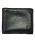 IL BISONTE（イル ビゾンテ）の古着「2つ折り財布」｜ブラック