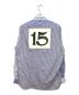 POLO RALPH LAUREN (ポロ・ラルフローレン) クレイジーストライプシャツ ブルー×ホワイト サイズ:L：5000円