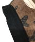 中古・古着 SUPREME (シュプリーム) embroidered brim crusher バケットハット ホワイト×ブラウン サイズ:MEDIUM/LARGE：8000円