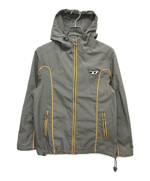 DIESEL（ディーゼル）DIESEL (ディーゼル) J-HIVES フーデッドジャケット グレー サイズ:XSの古着・服飾アイテム