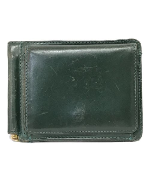 GLENROYAL（グレンロイヤル）GLENROYAL (グレンロイヤル) Money Clip With Coin Pocket 財布 グリーン サイズ:記載なしの古着・服飾アイテム