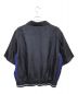 PRADA (プラダ) Short-sleeved Silk Shirt 半袖シルクシャツ ネイビー サイズ:M：70000円