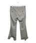 FACETASM (ファセッタズム) FRINGE FRALE CHECK PANTS パンツ グレー サイズ:4：9000円
