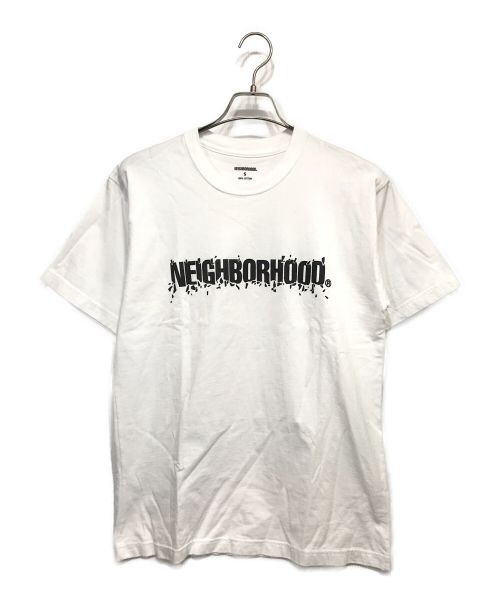 NEIGHBORHOOD（ネイバーフッド）NEIGHBORHOOD (ネイバーフッド) VULGAR T-SHIRT ロゴプリントTシャツ ホワイト サイズ:Sの古着・服飾アイテム
