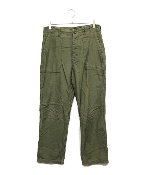 US ARMY（ユーエスアーミー）US ARMY (ユーエス アーミー) ベイカーパンツ グリーン サイズ:34×31の古着・服飾アイテム